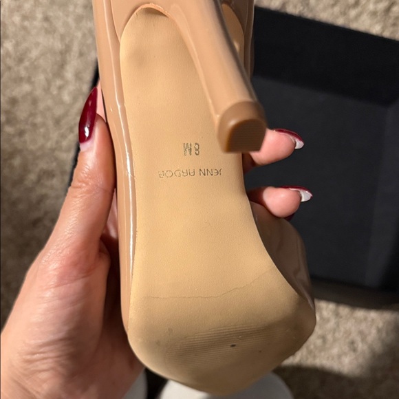 Jenn Ardor Women's Nude Heels - Picture 3 of 4